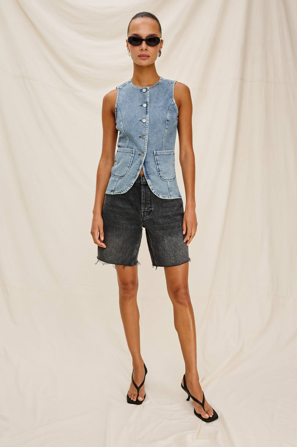 PORTOLA VEST - BLUE EYED GIRL| Rails discount