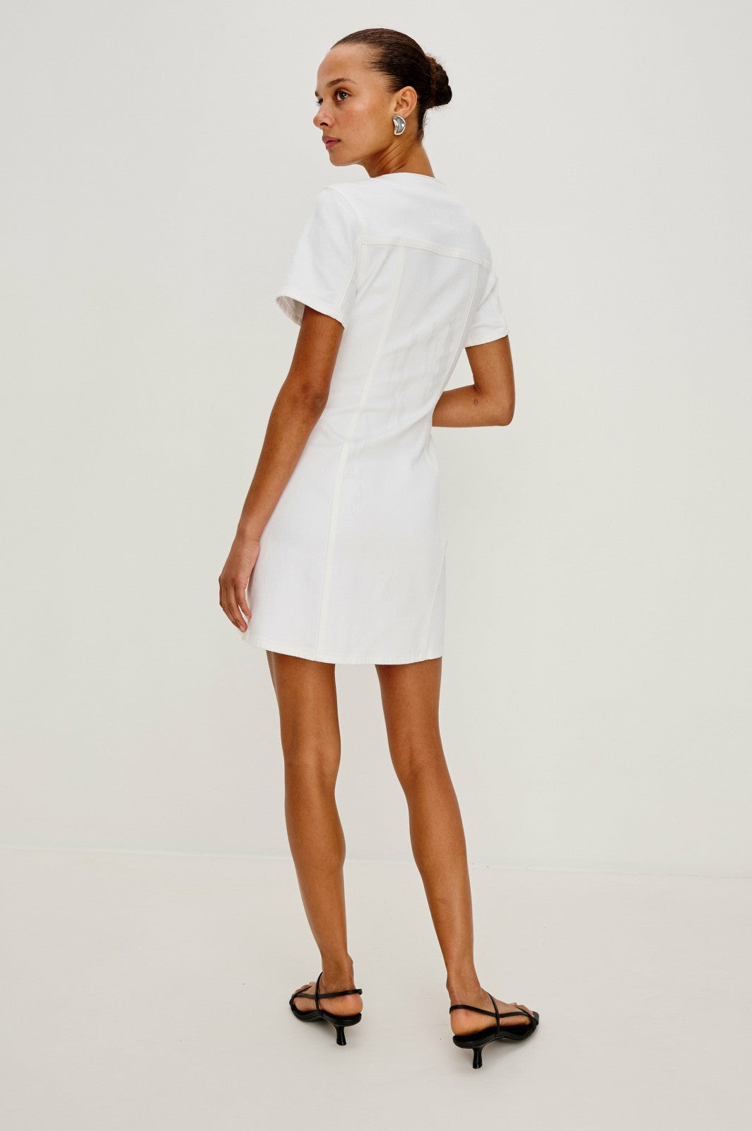 SARATOGA DRESS - SALT WHITE| Rails on sale