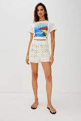 RAILS X LSPACE CATALINA SHORT - WHITE SEA SHELL CROCHET| Rails discount