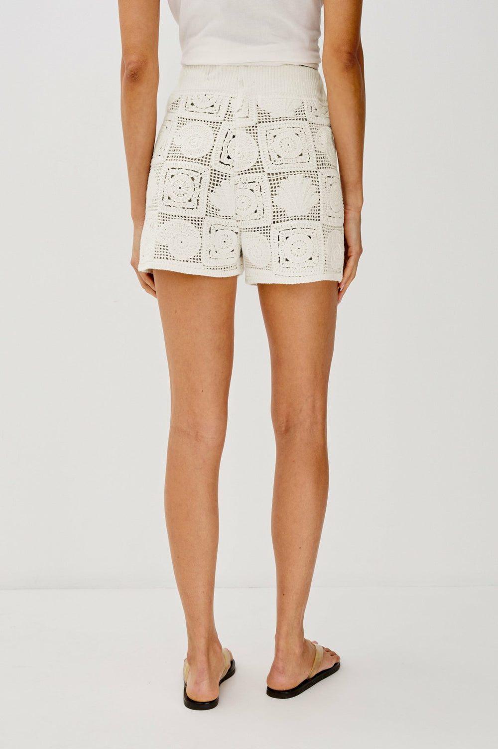 RAILS X LSPACE CATALINA SHORT - WHITE SEA SHELL CROCHET| Rails discount