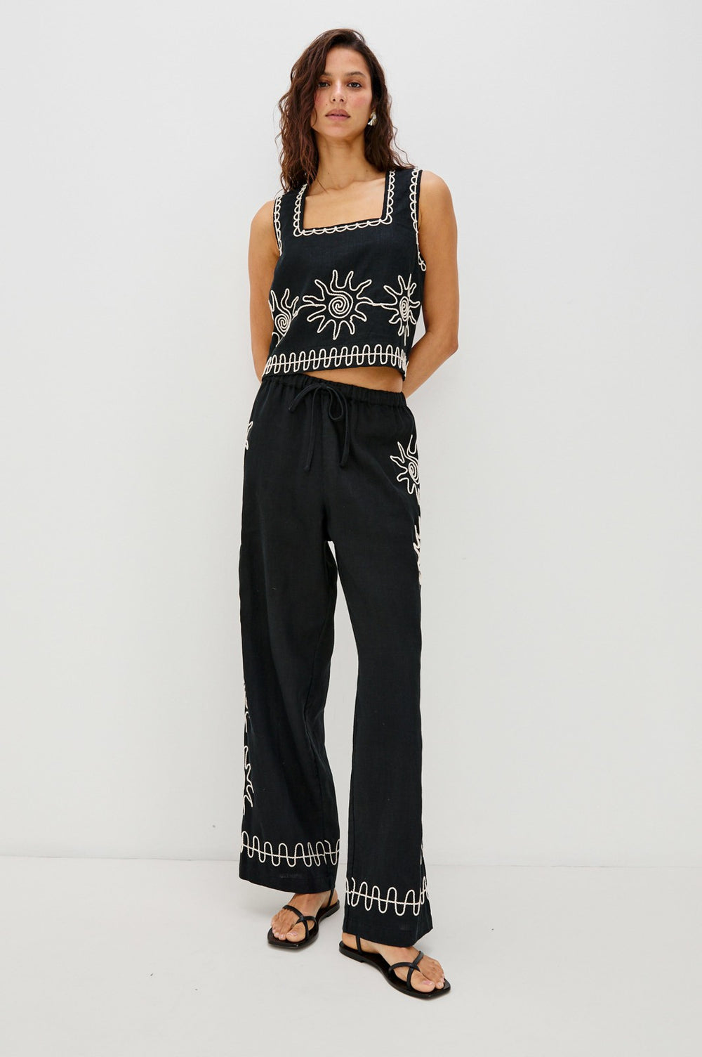 RAILS X LSPACE EMMIE PANT - SUN EMBROIDERY| Rails on sale