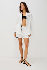 RAILS X LSPACE IDANIA SHIRT - BLACK BLANKET STITCH| Rails online