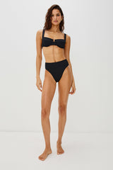 RAILS X LSPACE BIANCA BIKINI TOP - BLACK| Rails for sale