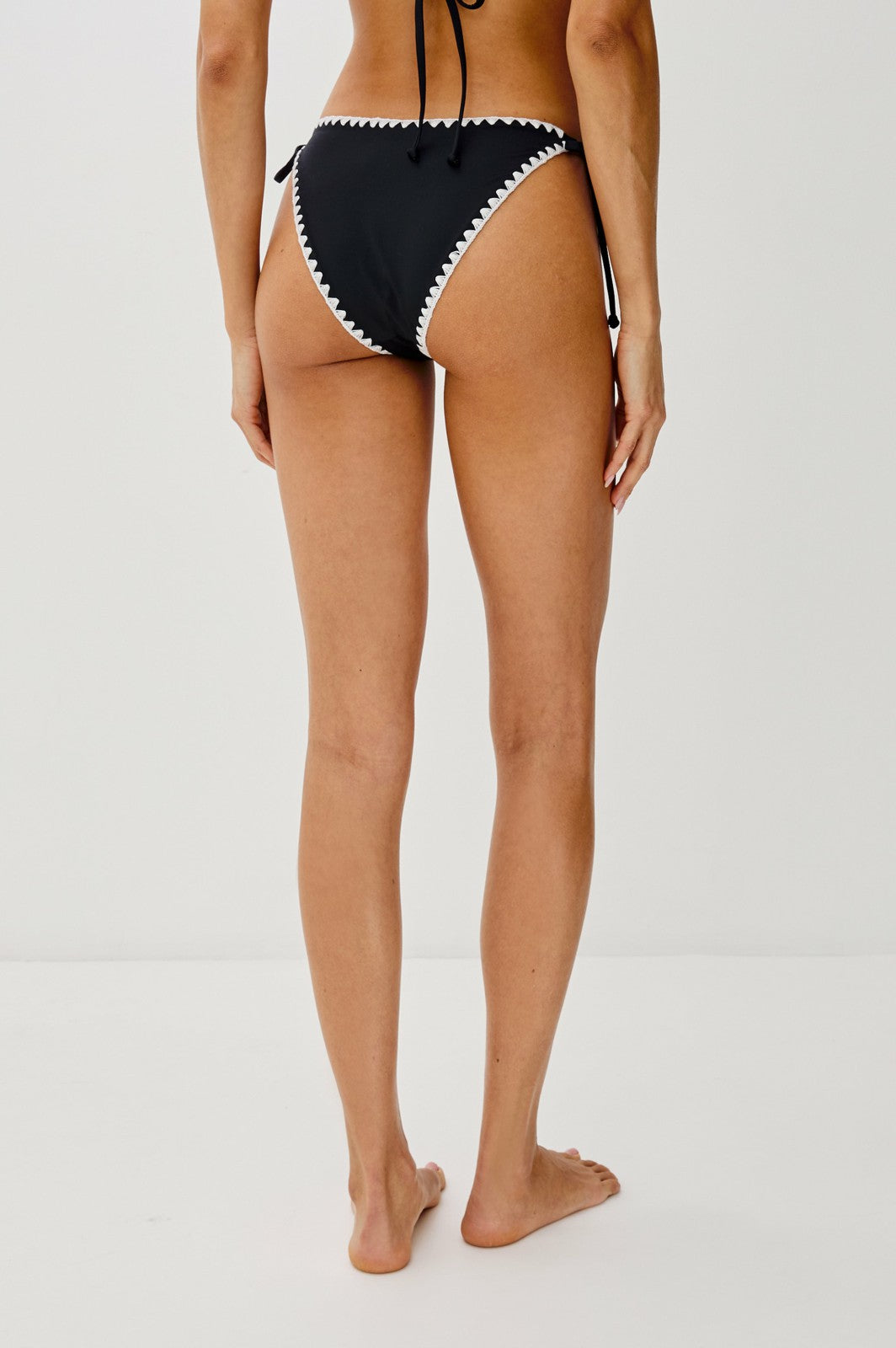 RAILS X LSPACE ZAHRA BIKINI BOTTOM - BLACK| Rails US