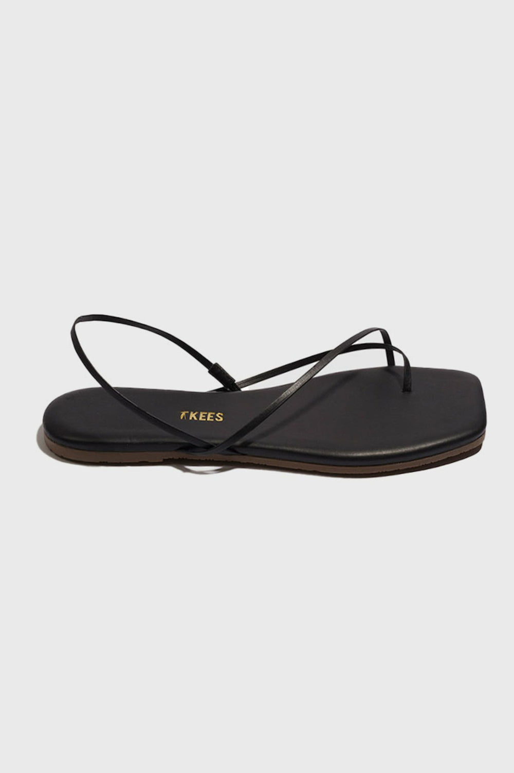 TKEES SQUARE TOE MILLIE SANDAL - SABLE| Rails on sale