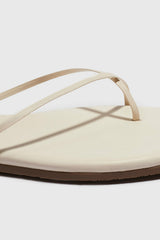 TKEES SQUARE TOE MILLIE SANDAL - CREAM| Rails online