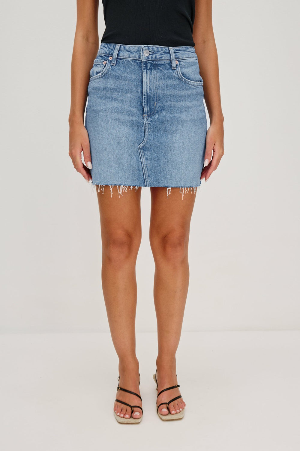 HIGHLAND MINI SKIRT - BAJA BLUE| Rails online