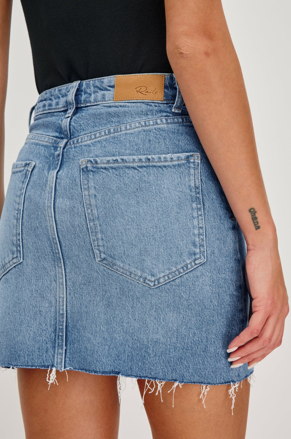 HIGHLAND MINI SKIRT - BAJA BLUE| Rails online