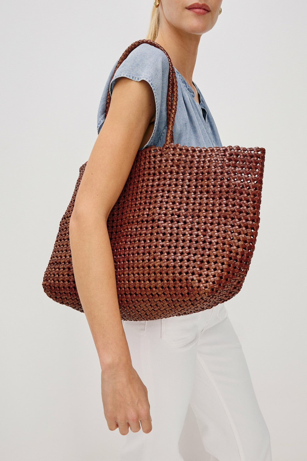 BRAVA TOTE - COGNAC| Rails on sale
