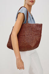 BRAVA TOTE - COGNAC| Rails on sale