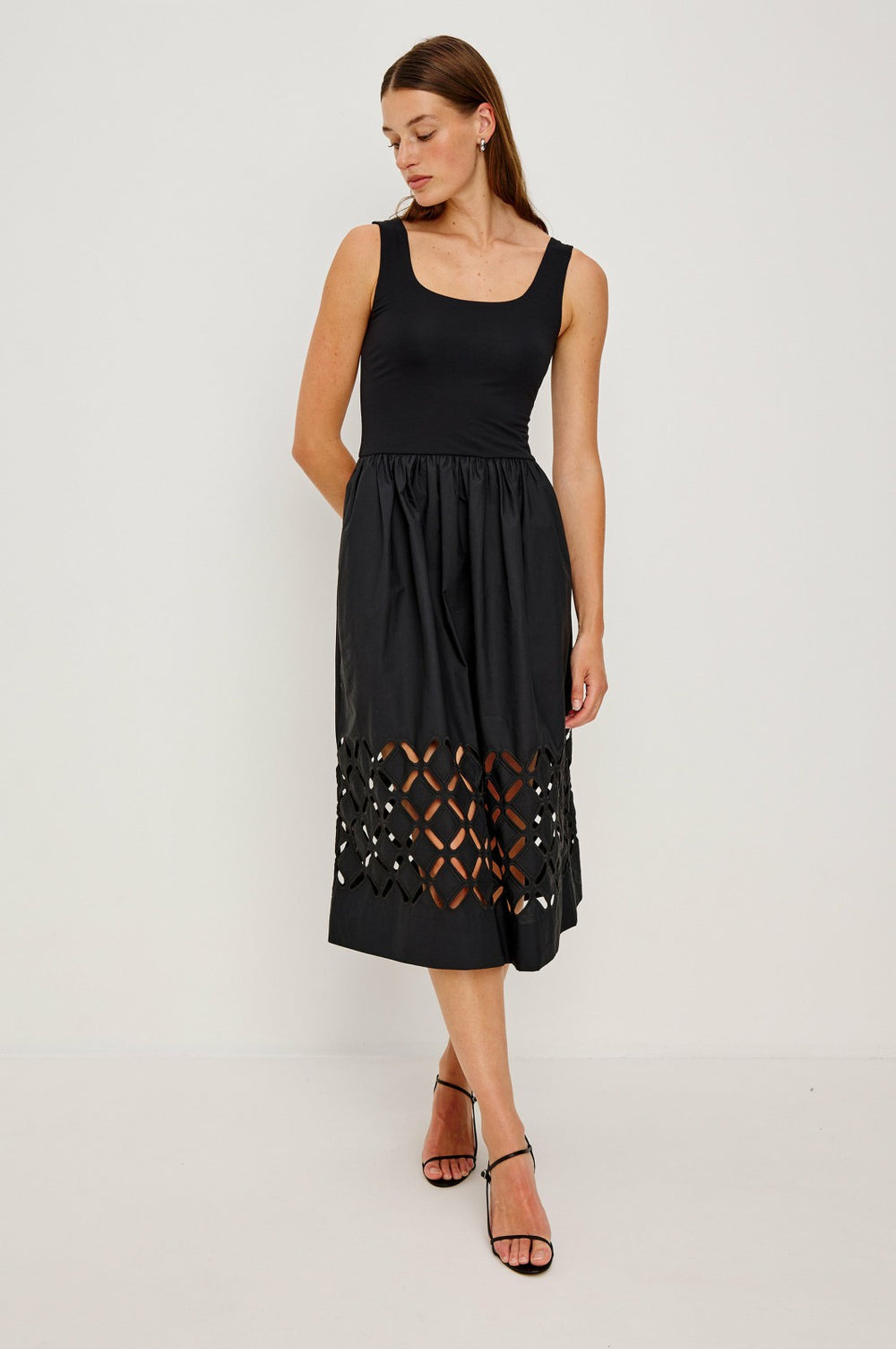 NADYA DRESS - BLACK| Rails US