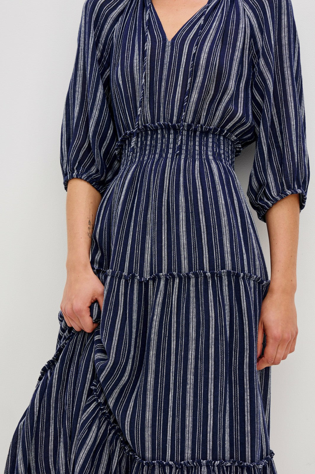 CATERINE DRESS - ROCHE STRIPE| Rails for sale