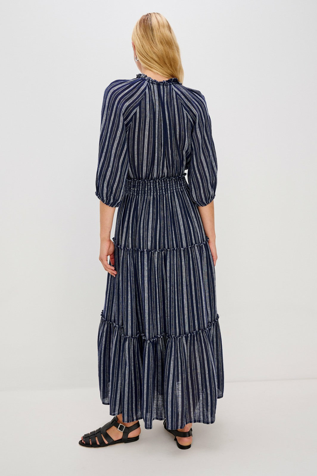 CATERINE DRESS - ROCHE STRIPE| Rails for sale
