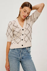ISLA CARDIGAN - OAT| Rails online