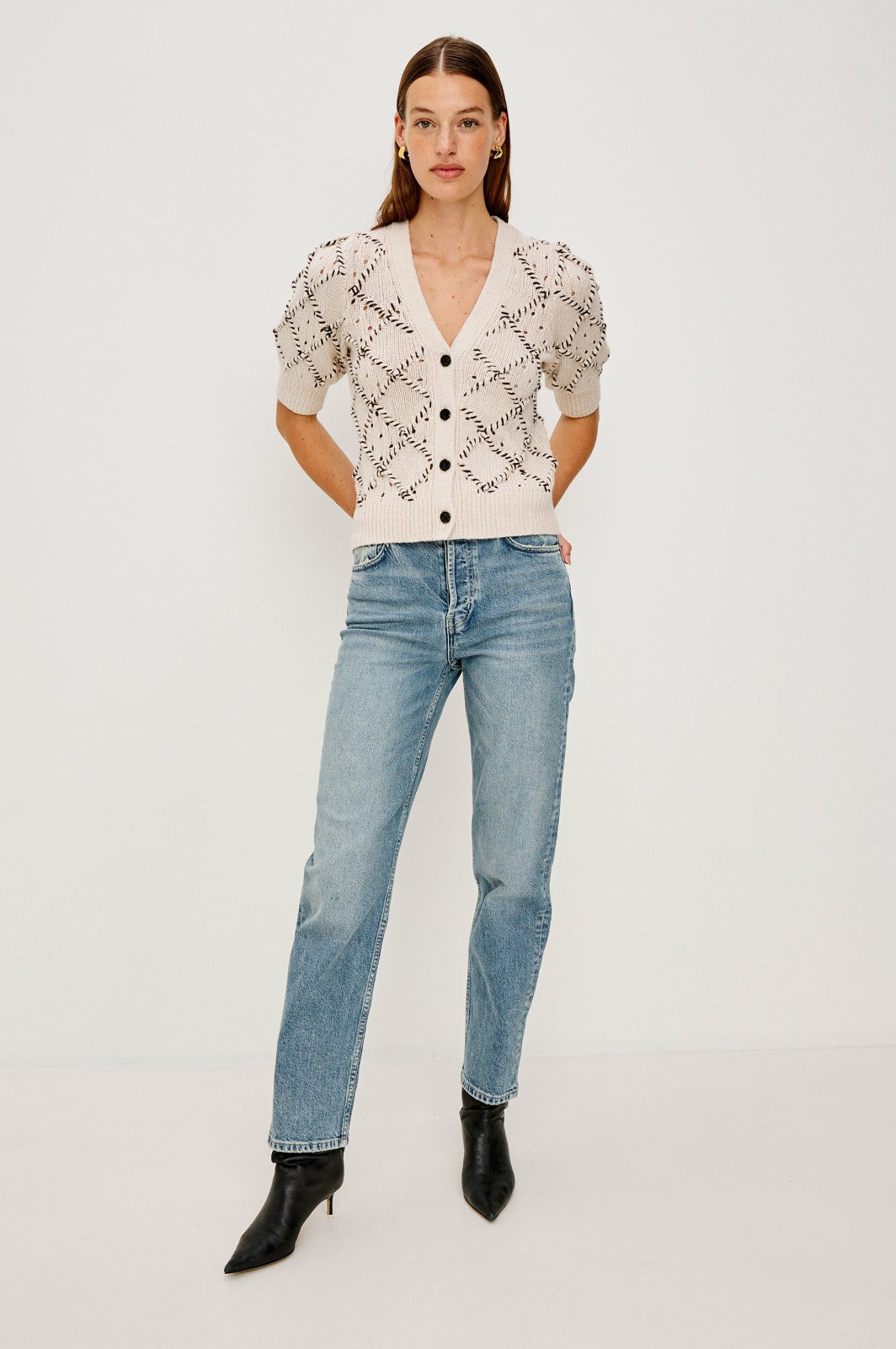 ISLA CARDIGAN - OAT| Rails online