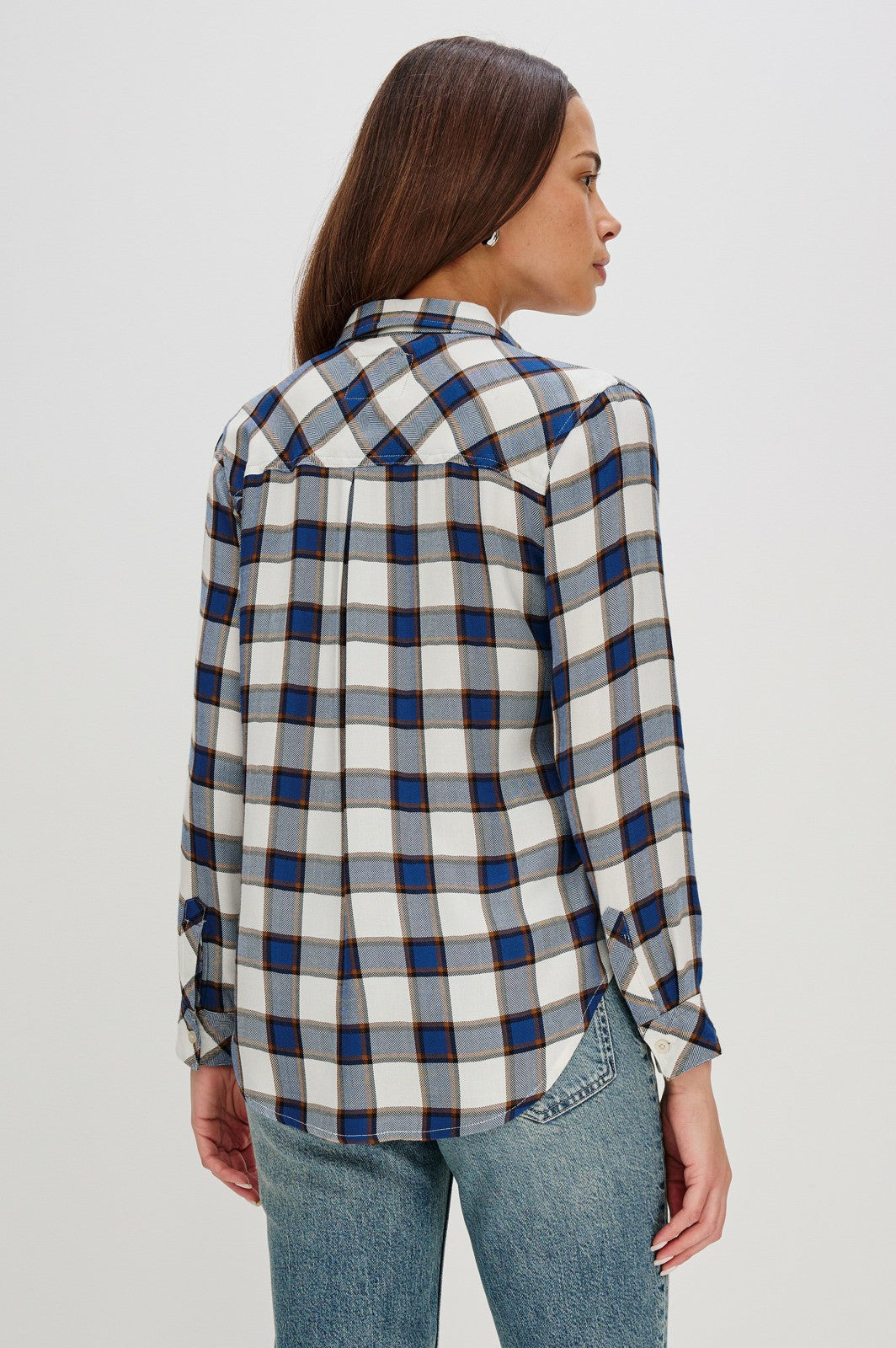 HUNTER SHIRT - GOLDEN COBALT| Rails for sale