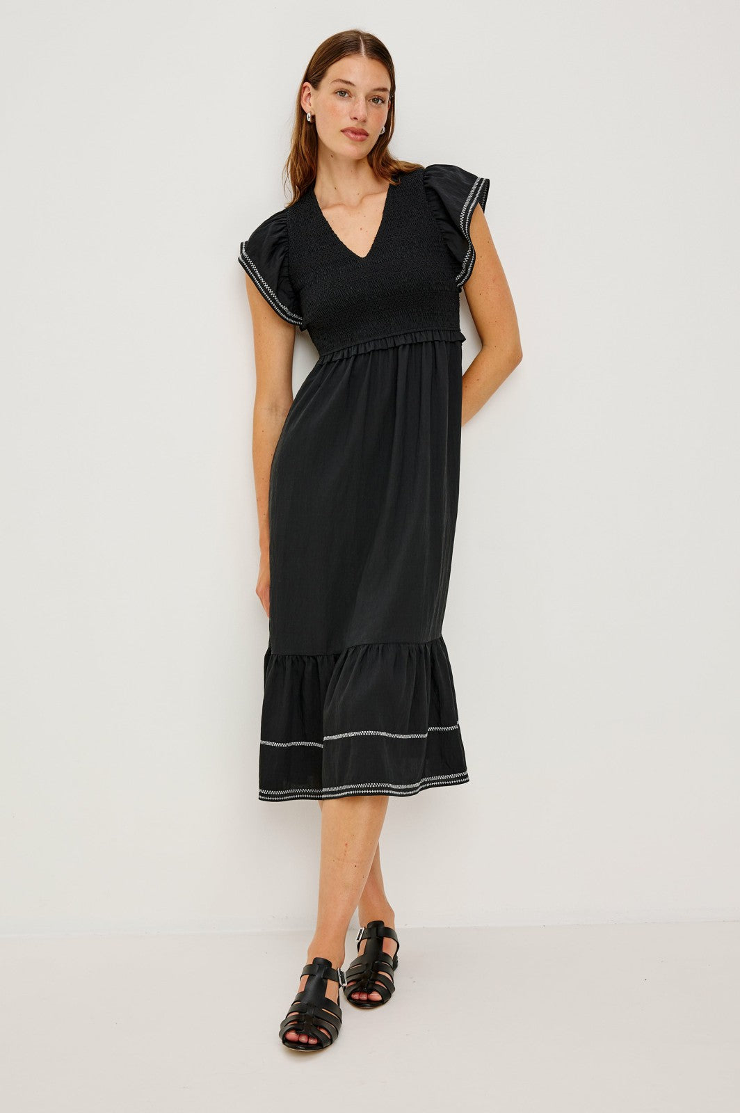 CLEMENTINE DRESS - BLACK| Rails sale