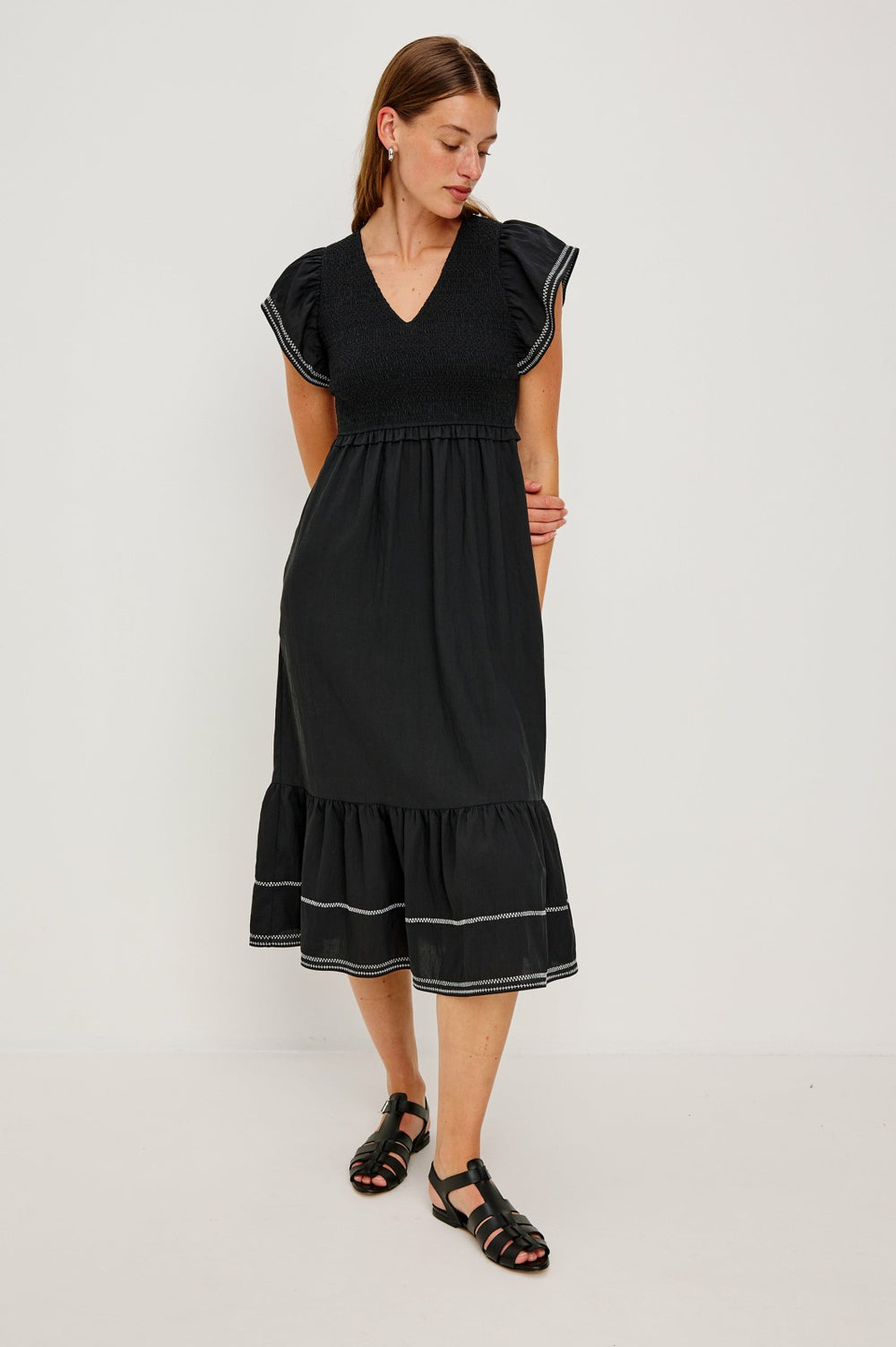 CLEMENTINE DRESS - BLACK| Rails sale