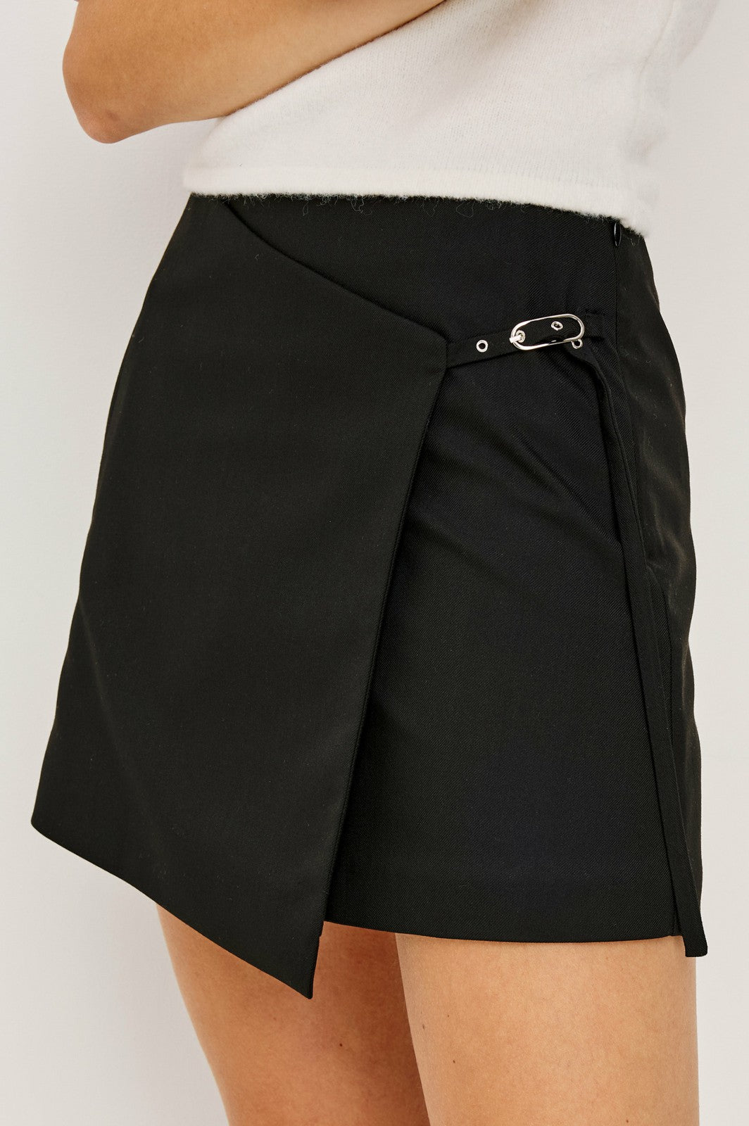 NIAL SKIRT - BLACK TWILL| Rails discount