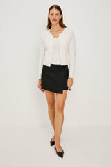 NIAL SKIRT - BLACK TWILL| Rails discount
