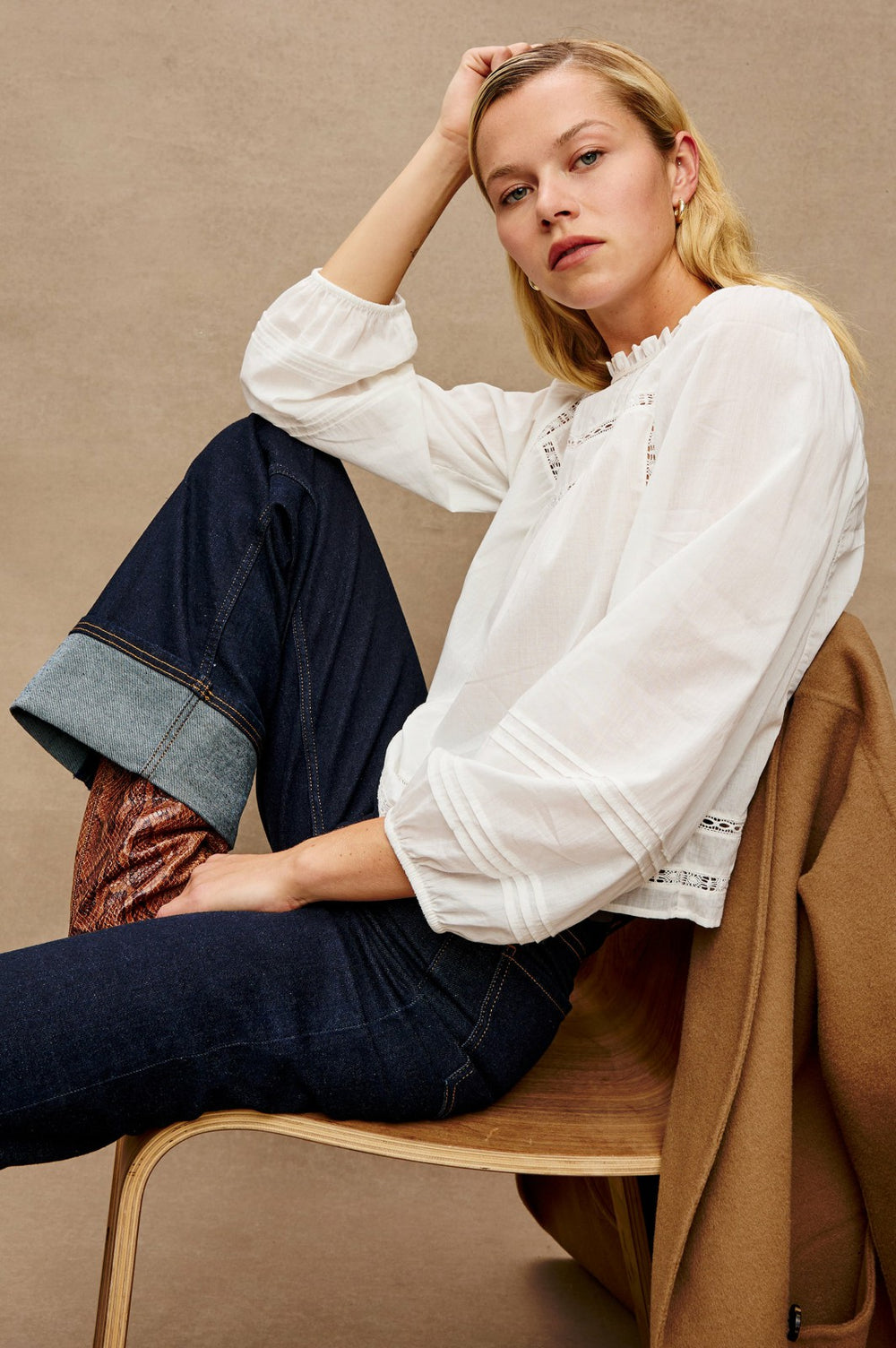 REYNA TOP - WHITE| Rails on sale