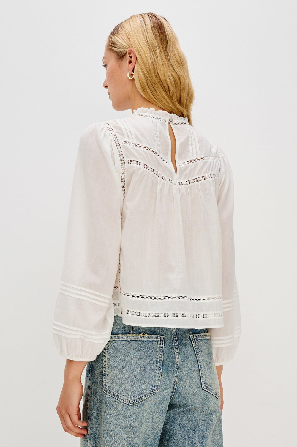 REYNA TOP - WHITE| Rails on sale