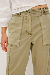 LUNAR PANT - LIGHT OLIVE| Rails for sale