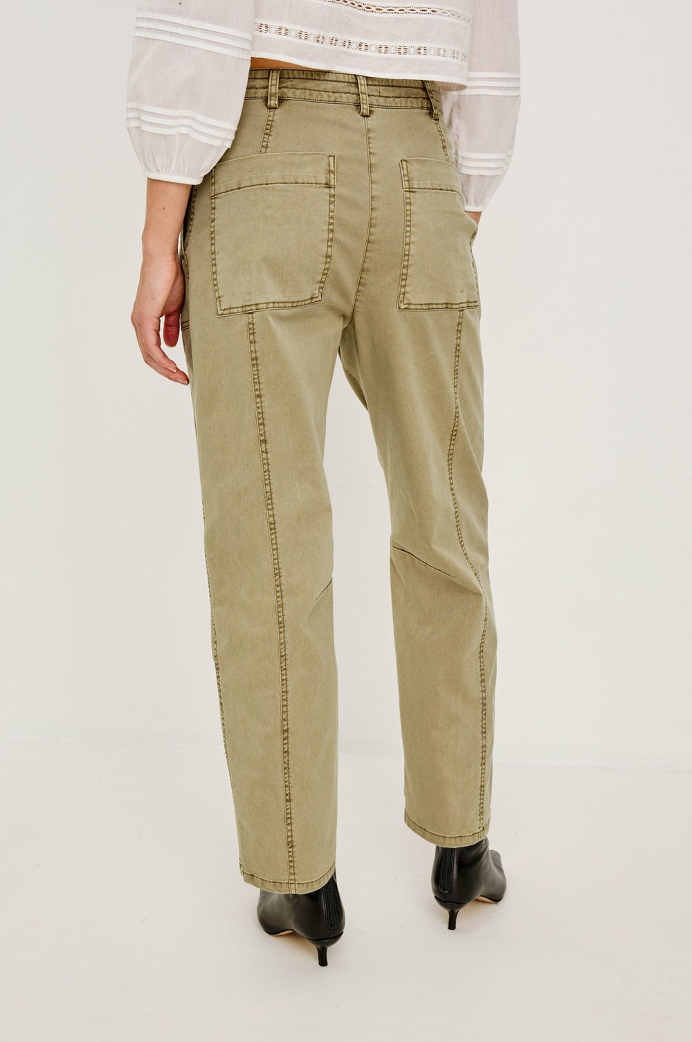 LUNAR PANT - LIGHT OLIVE| Rails for sale