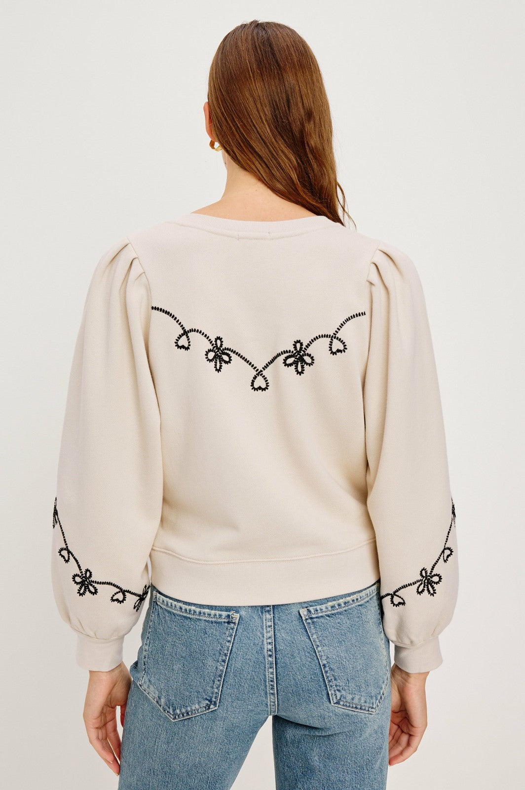 HANNE SWEATSHIRT - ECRU| Rails US