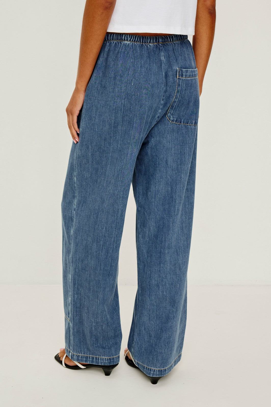 SANDERSON PANT - ANTIQUE BLUE| Rails online