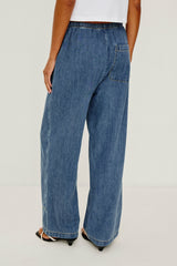 SANDERSON PANT - ANTIQUE BLUE| Rails online
