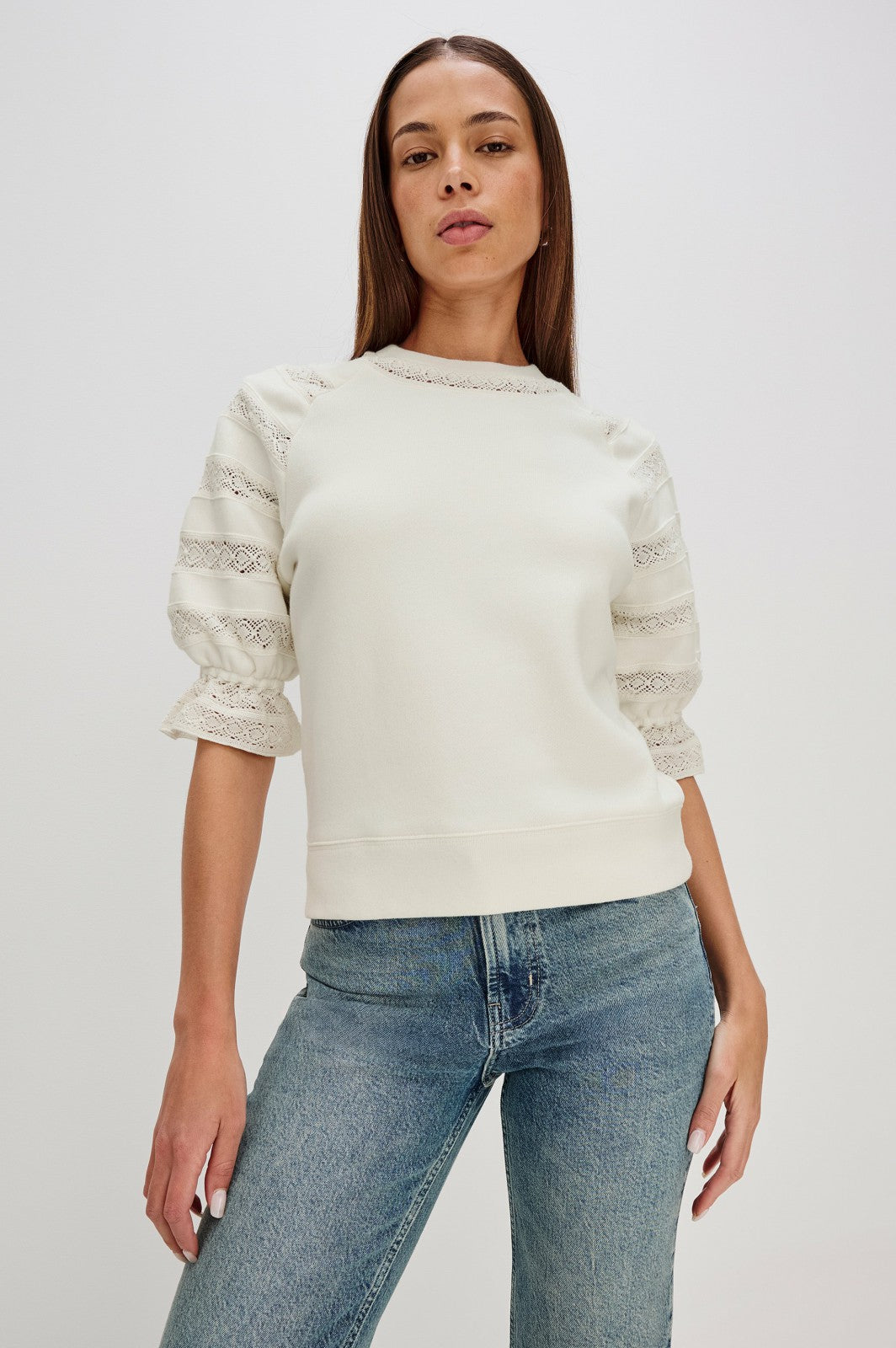 AGGY TOP - IVORY| Rails discount