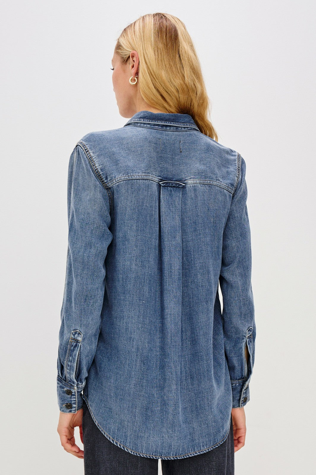 ATTICUS SHIRT - ANTIQUE BLUE| Rails discount