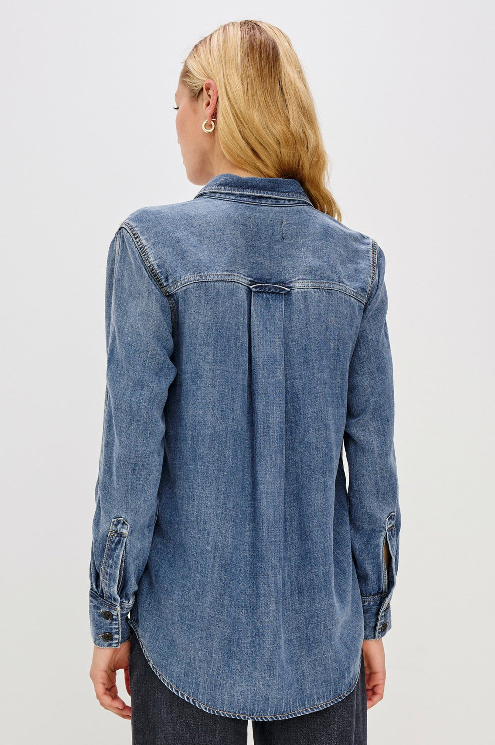 ATTICUS SHIRT - ANTIQUE BLUE| Rails discount
