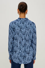JOSEPHINE SHIRT - INDIGO SHIBORI| Rails online