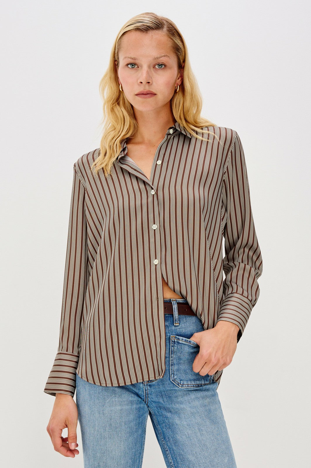 SAIGE SHIRT - ISLE STRIPE| Rails on sale