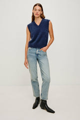 TALLI VEST - NAVY| Rails on sale