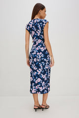 AUREN DRESS - MIDNIGHT PEONY| Rails discount