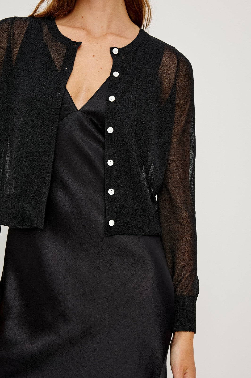 LAKELYN CARDIGAN - BLACK| Rails for sale