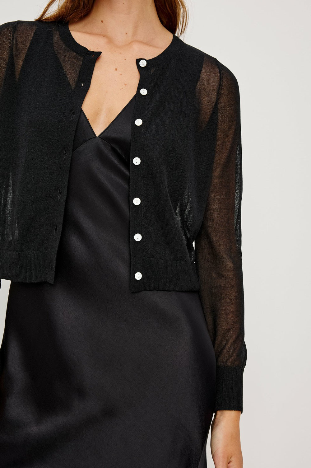 LAKELYN CARDIGAN - BLACK| Rails for sale