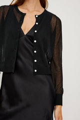 LAKELYN CARDIGAN - BLACK| Rails for sale