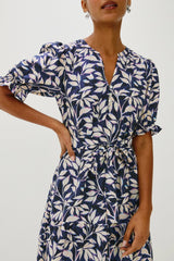 ELIANA DRESS - NAVY VINES| Rails sale
