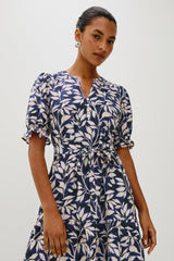 ELIANA DRESS - NAVY VINES| Rails sale