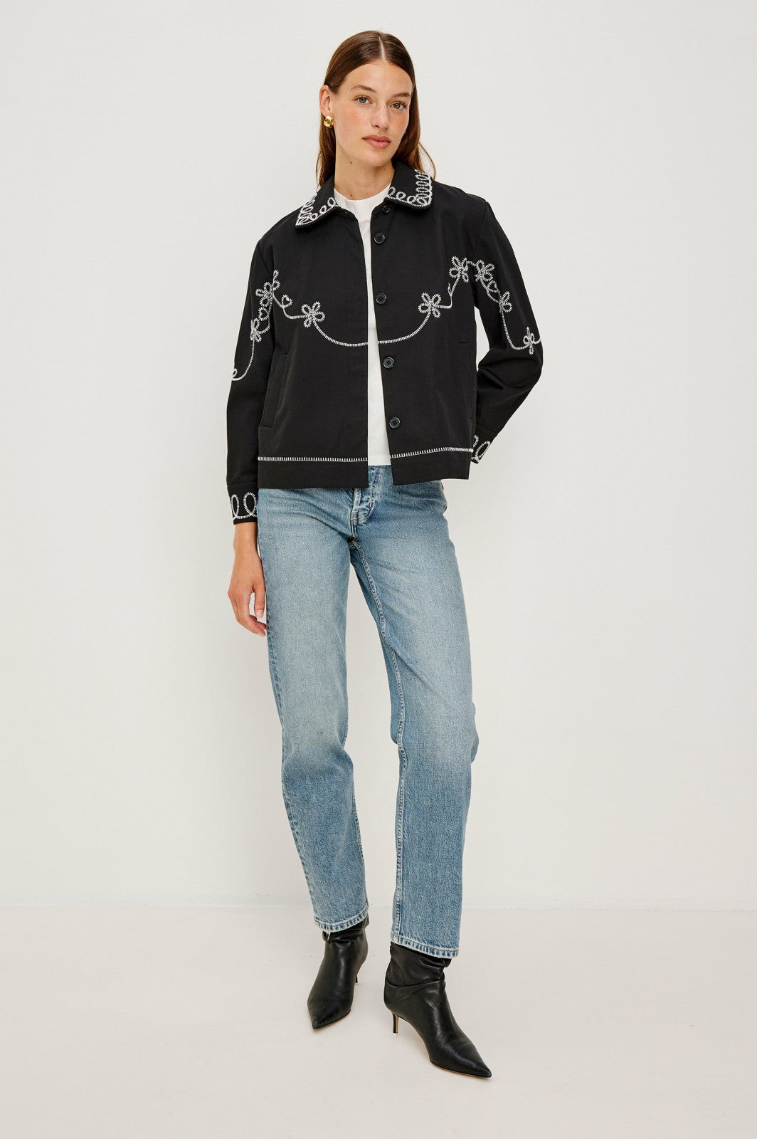 KEATON JACKET - BLACK| Rails sale