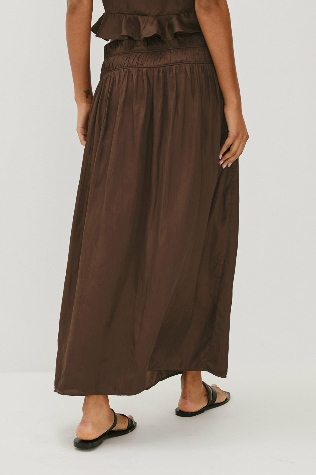 NARA SKIRT - ESPRESSO| Rails online