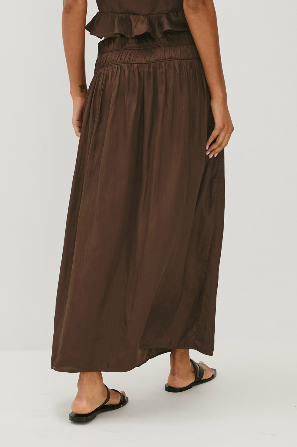 NARA SKIRT - ESPRESSO| Rails online