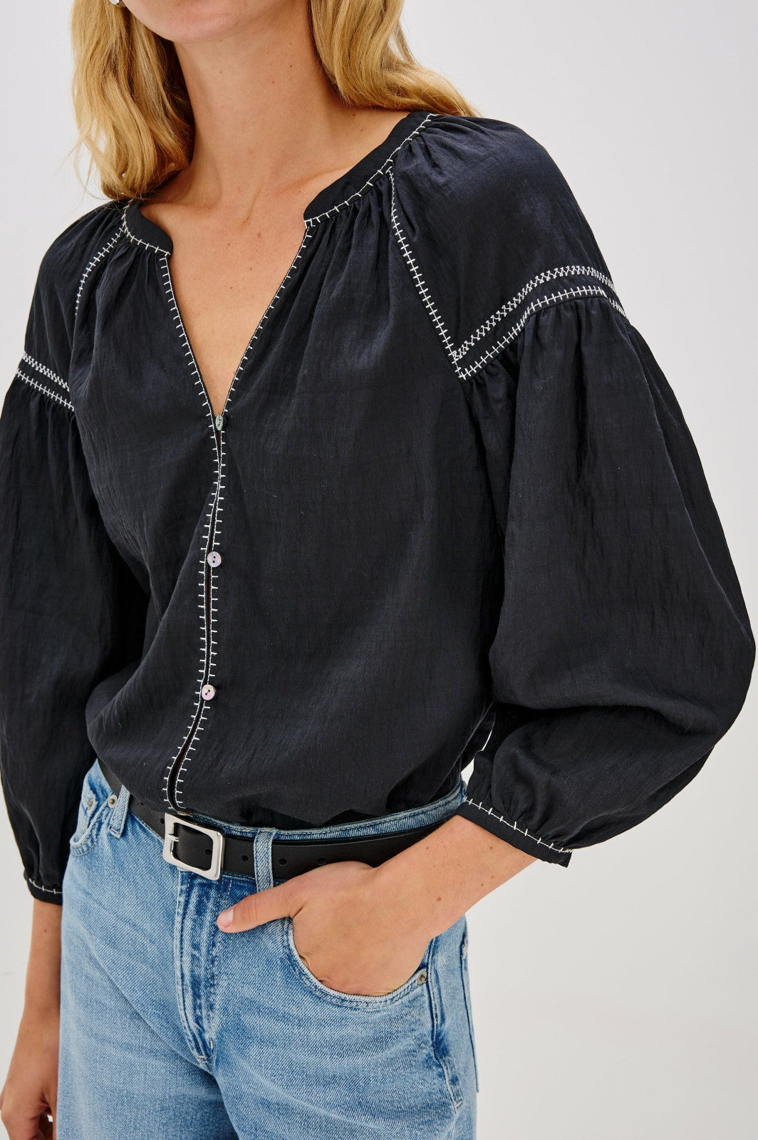 VASIA TOP - BLACK| Rails sale