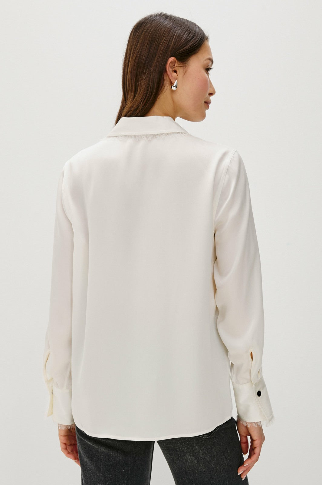 ABBEY SHIRT - IVORY| Rails discount