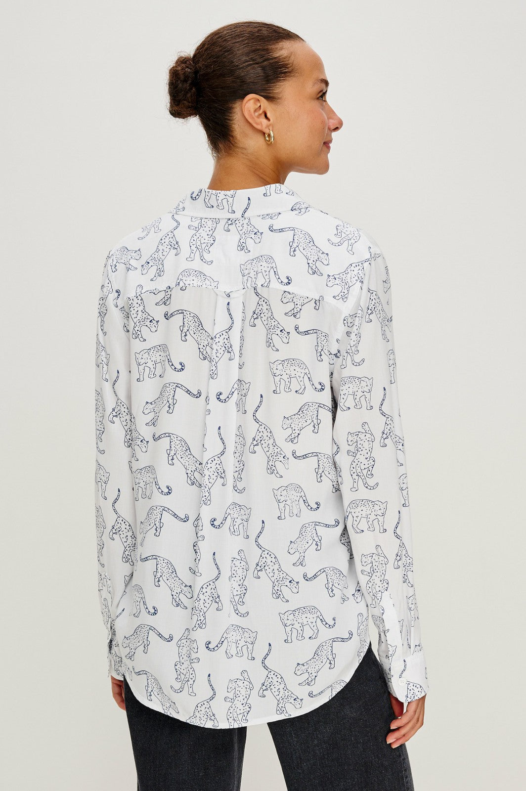 KATHRYN SHIRT - COBALT JAGUAR| Rails sale