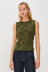 VIDANA TOP - OLIVE| Rails online